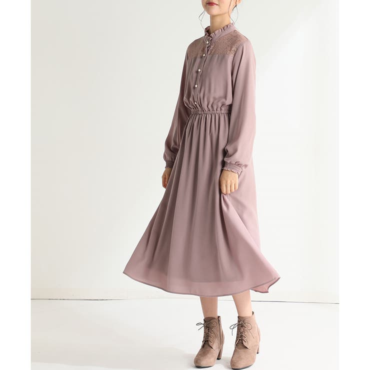 ワンピース レディース 長袖 品番 Hnsw Honeys ハニーズ のレディースファッション通販 Shoplist ショップリスト