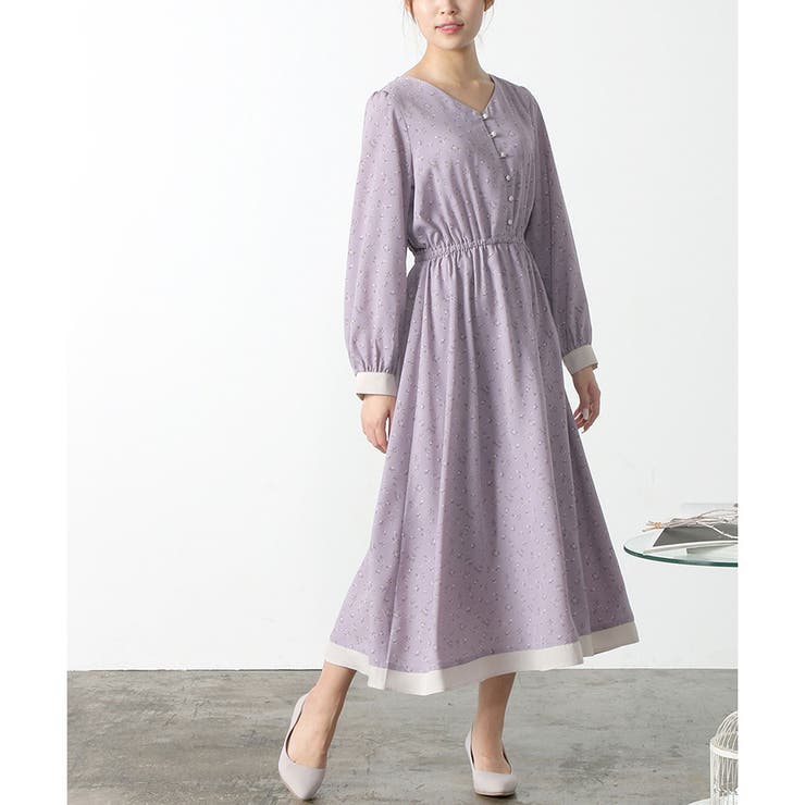 ワンピース 長袖 ロング丈 品番 Hnsw Honeys ハニーズ のレディースファッション通販 Shoplist ショップリスト