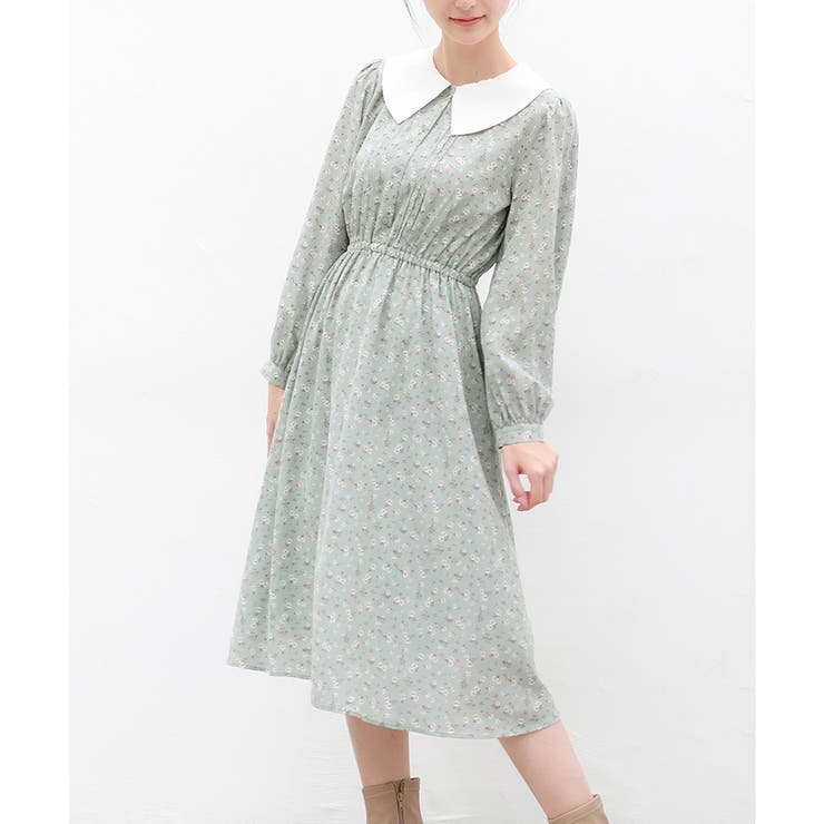 ワンピース ミモレ丈 長袖 品番 Hnsw Honeys ハニーズ のレディースファッション通販 Shoplist ショップリスト