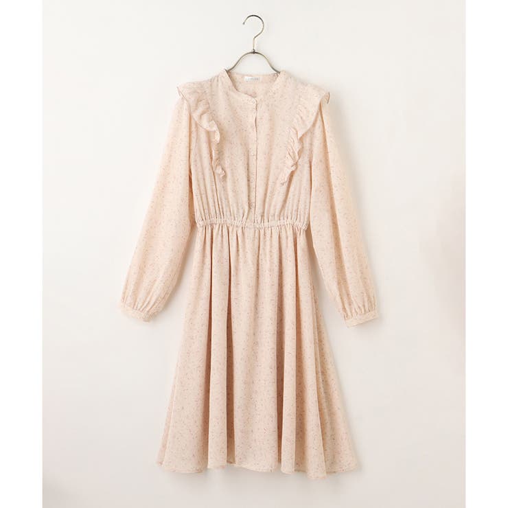 ワンピース 長袖 フリル | Honeys | 詳細画像13 