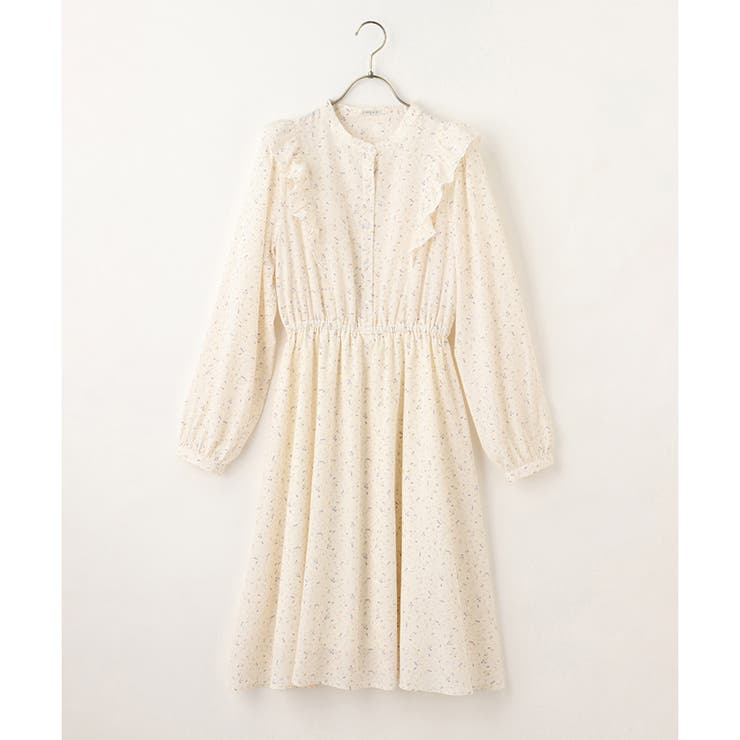 ワンピース 長袖 フリル | Honeys | 詳細画像16 