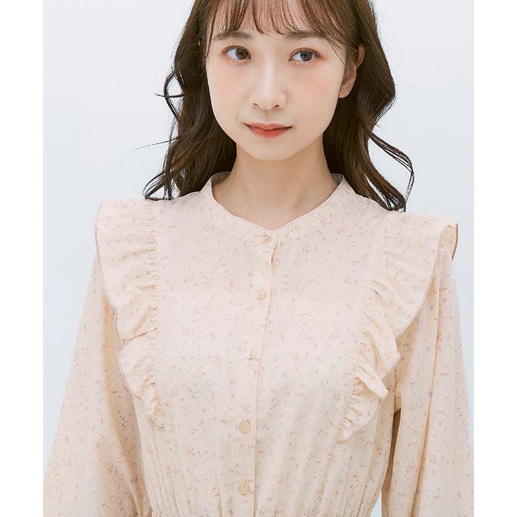 ワンピース 長袖 フリル | Honeys | 詳細画像19 