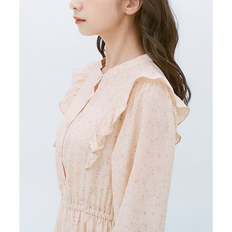 ワンピース 長袖 フリル | Honeys | 詳細画像20 