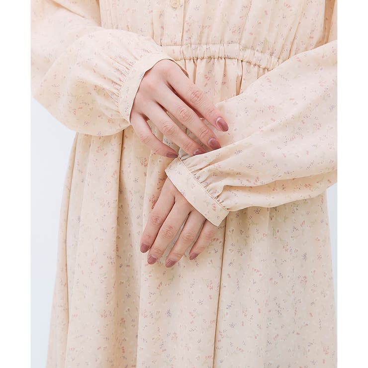 ワンピース 長袖 フリル | Honeys | 詳細画像23 