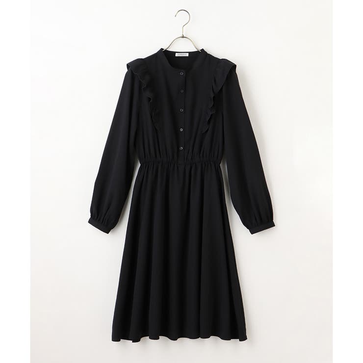 ワンピース 長袖 フリル | Honeys | 詳細画像5 