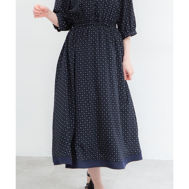 【ハニーズ】ワンピース 6分袖 ミモレ丈 | Honeys | 詳細画像11 