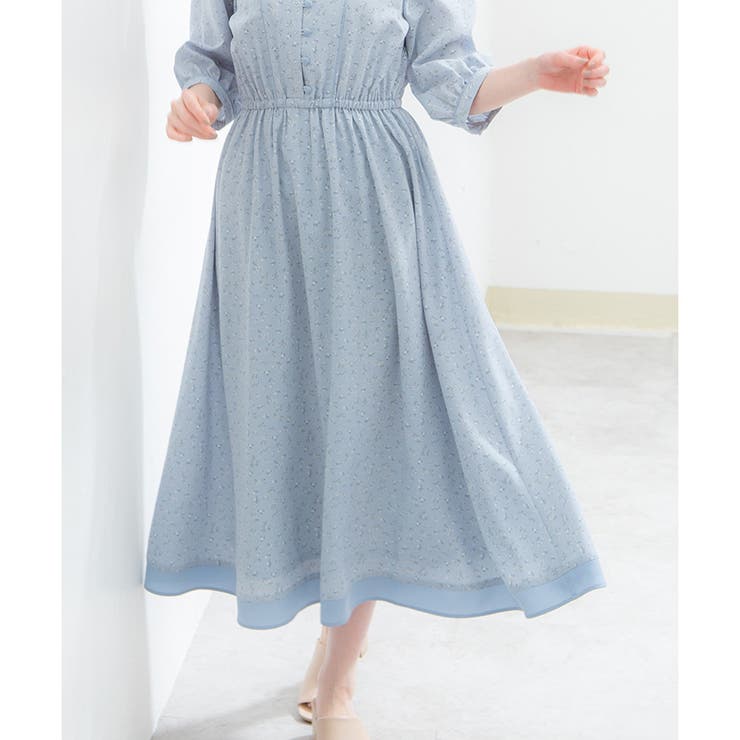 【ハニーズ】ワンピース 6分袖 ミモレ丈 | Honeys | 詳細画像15 