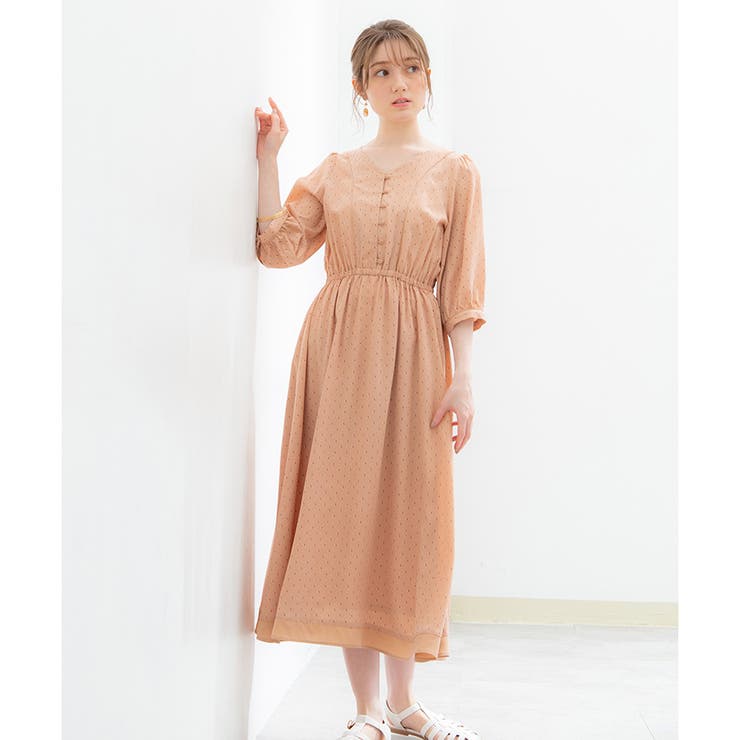 ワンピース 長袖 ミニ丈[品番：HNSW0010046]｜Honeys（ハニーズ）のレディースファッション通販｜SHOPLIST（ショップリスト）