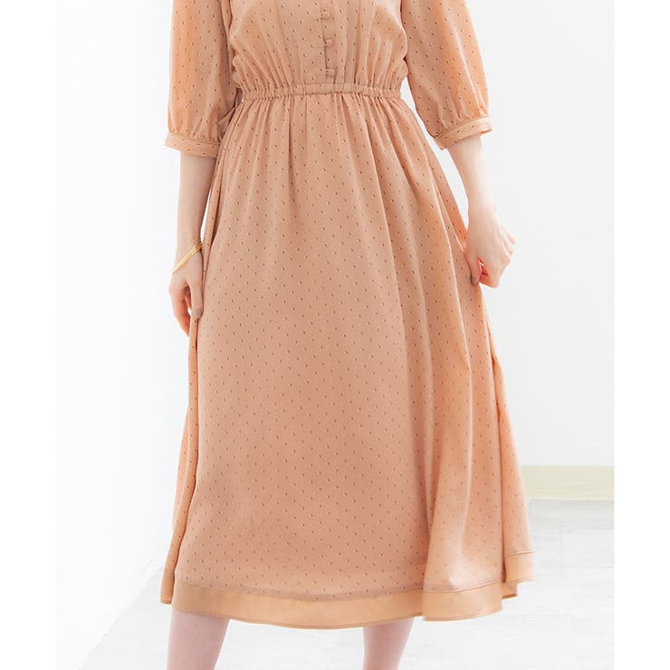 【ハニーズ】ワンピース 6分袖 ミモレ丈 | Honeys | 詳細画像20 