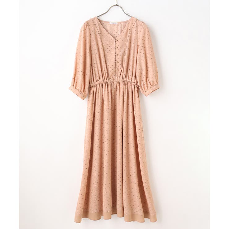 【ハニーズ】ワンピース 6分袖 ミモレ丈 | Honeys | 詳細画像34 