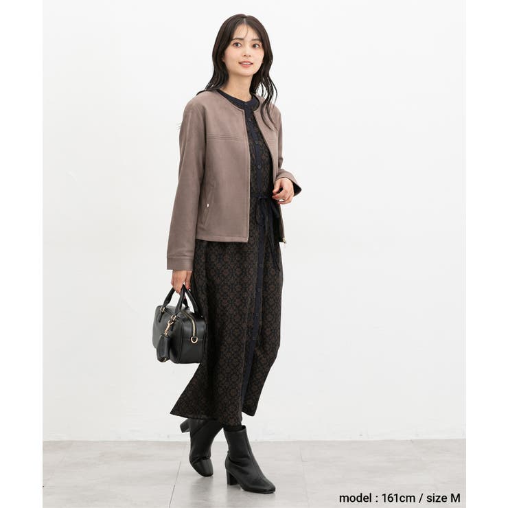 ワンピース 長袖 ロング丈 | Honeys | 詳細画像4 