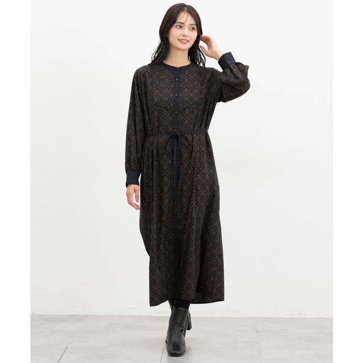 ワンピース 長袖 ロング丈 | Honeys | 詳細画像5 