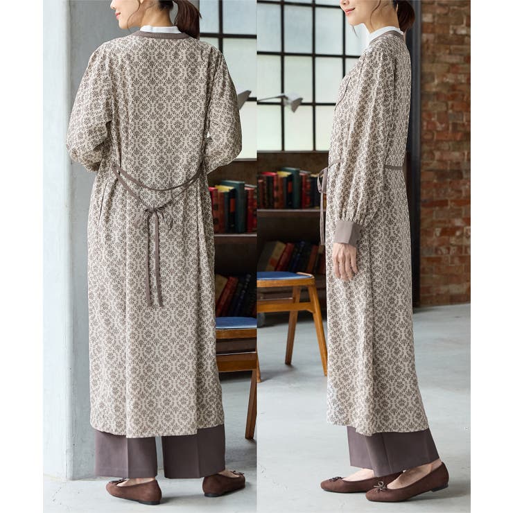 ワンピース 長袖 ロング丈 | Honeys | 詳細画像9 