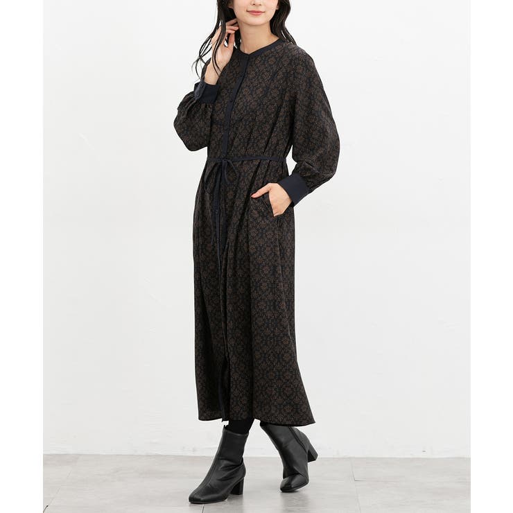 コン×チャ | ワンピース 長袖 ロング丈 | Honeys