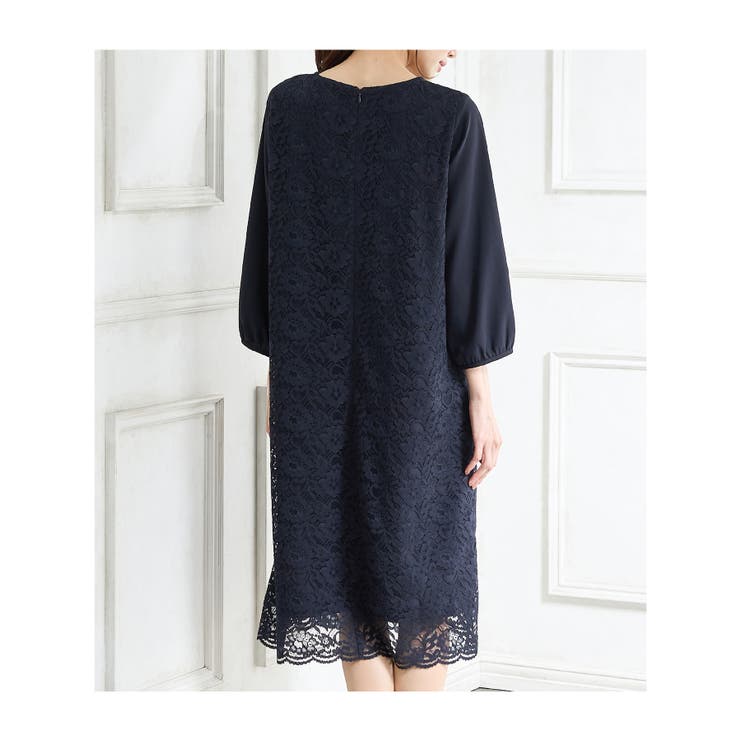 ワンピース ロング丈 大きいサイズ | Honeys | 詳細画像15 