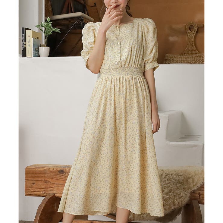 ワンピース ロング丈 5分袖 品番 Hnsw Honeys ハニーズ のレディースファッション通販 Shoplist ショップリスト