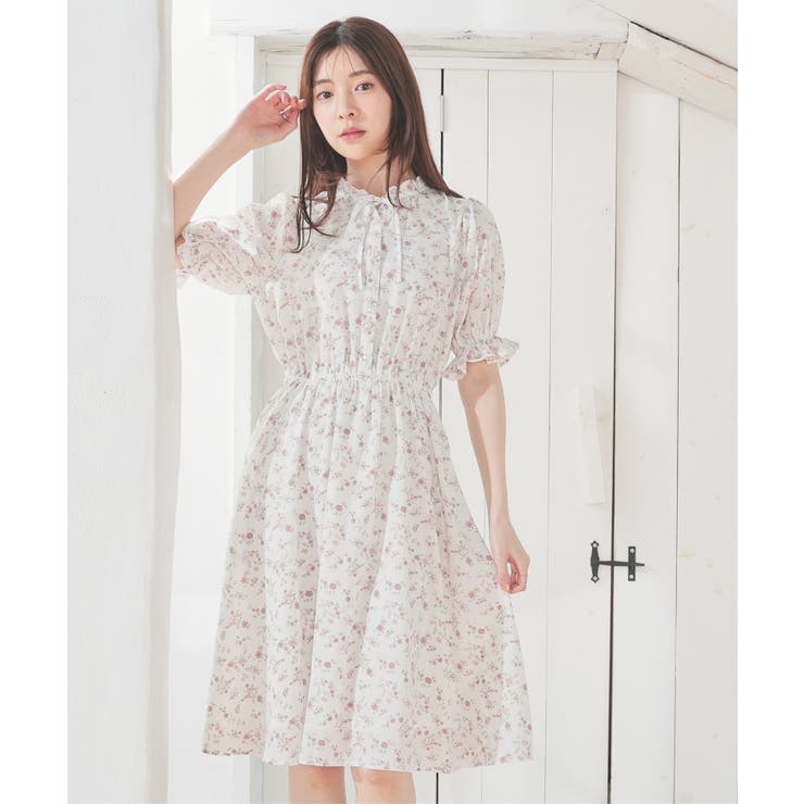 ワンピース ミニワンピース 半袖[品番：HNSW0011067]｜Honeys