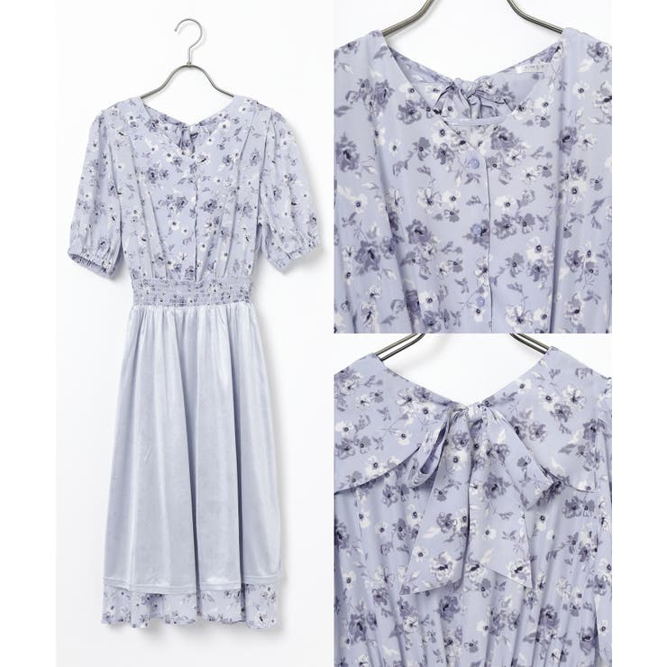 【ハニーズ】ワンピース 半袖 ひざ丈 | Honeys | 詳細画像15 