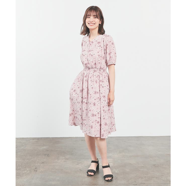 【ハニーズ】ワンピース 半袖 ひざ丈 | Honeys | 詳細画像8 