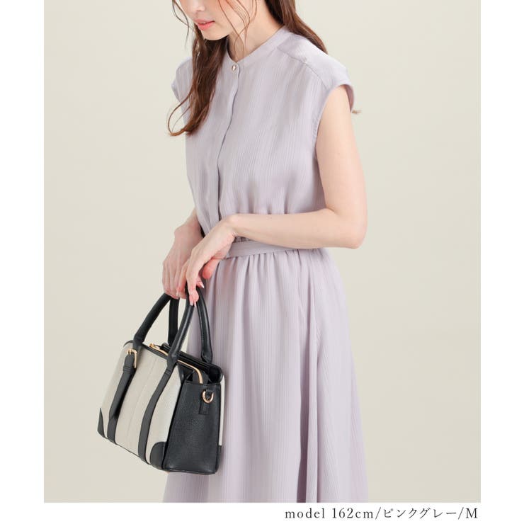 ワンピース ノースリーブ ロング丈 | Honeys | 詳細画像11 