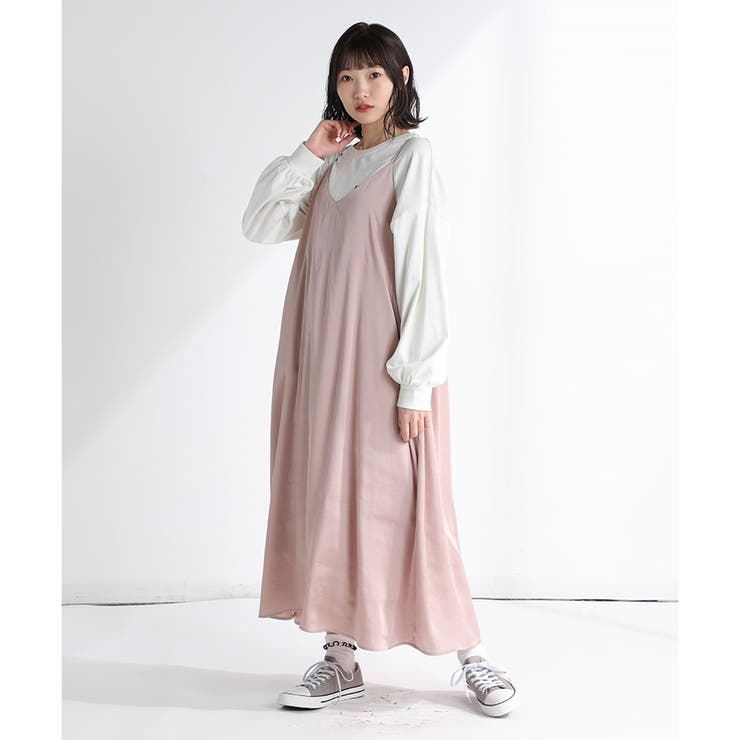 ワンピース キャミソール ロング 品番 Hnsw Honeys ハニーズ のレディースファッション通販 Shoplist ショップリスト