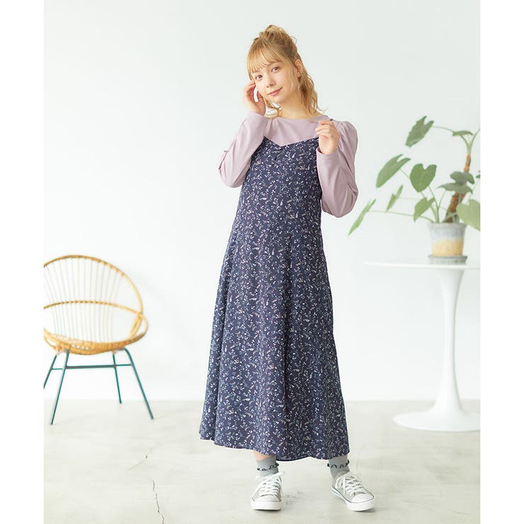 ワンピース キャミワンピース ロングワンピ 品番 Hnsw Honeys ハニーズ のレディースファッション通販 Shoplist ショップリスト