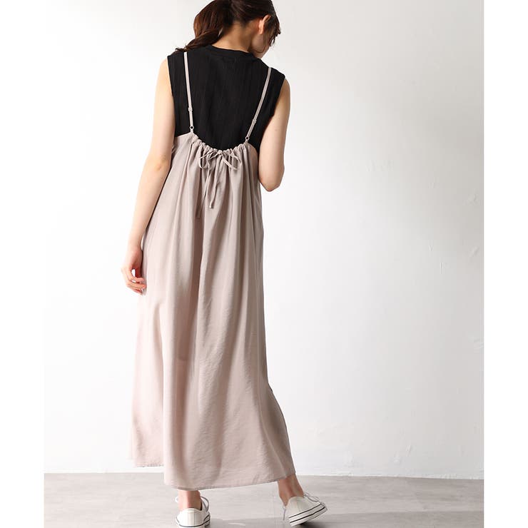 ワンピース キャミワンピース バックリボン 品番 Hnsw Honeys ハニーズ のレディースファッション通販 Shoplist ショップリスト