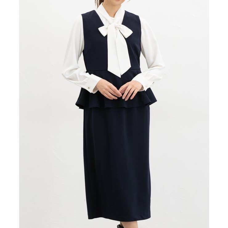 ワンピース ジャンスカ ノースリーブ | Honeys | 詳細画像11 