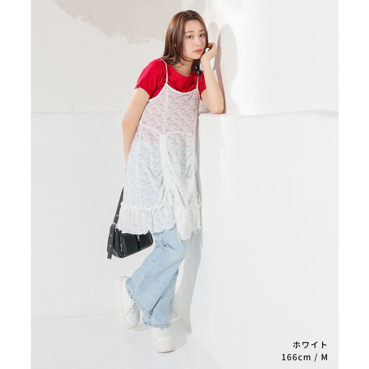 ワンピース キャミワンピース ノースリーブ | Honeys | 詳細画像2 