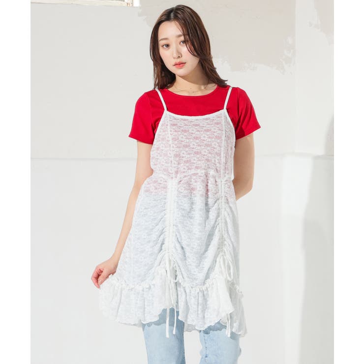 ワンピース キャミワンピース ノースリーブ | Honeys | 詳細画像3 