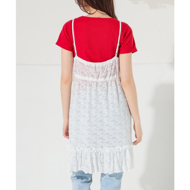 ワンピース キャミワンピース ノースリーブ | Honeys | 詳細画像6 