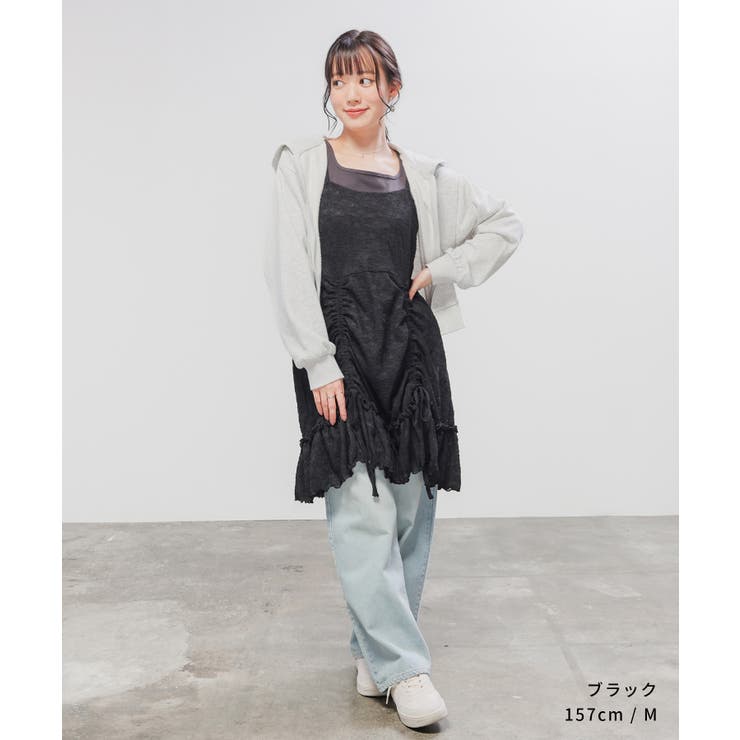 ワンピース キャミワンピース ノースリーブ | Honeys | 詳細画像7 