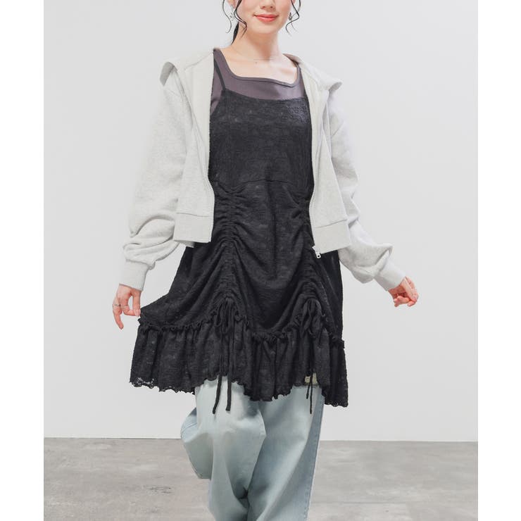 ワンピース キャミワンピース ノースリーブ | Honeys | 詳細画像8 