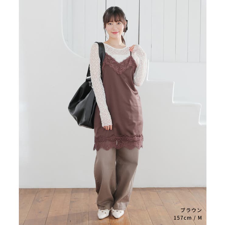 ワンピース キャミワンピース ノースリーブ | Honeys | 詳細画像7 