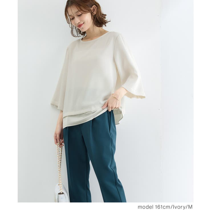 トップス ブラウス オフィス | Honeys | 詳細画像4 