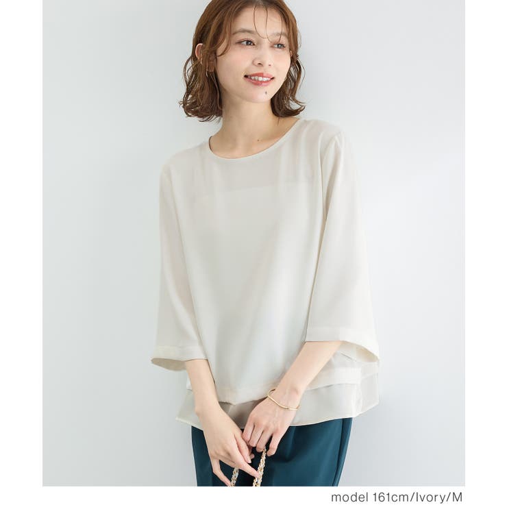 トップス ブラウス オフィス | Honeys | 詳細画像5 