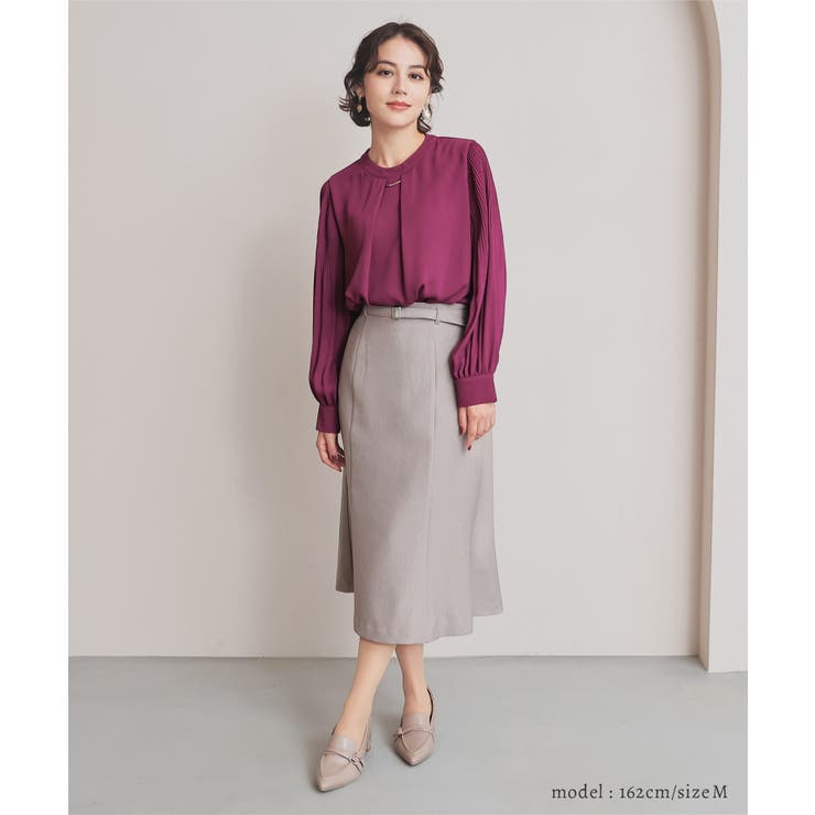 トップス ブラウス 長袖 | Honeys | 詳細画像8 