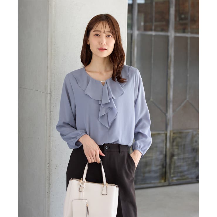 トップス ブラウス 長袖 | Honeys | 詳細画像2 