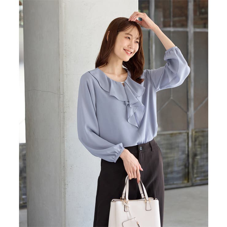 トップス ブラウス 長袖 | Honeys | 詳細画像4 