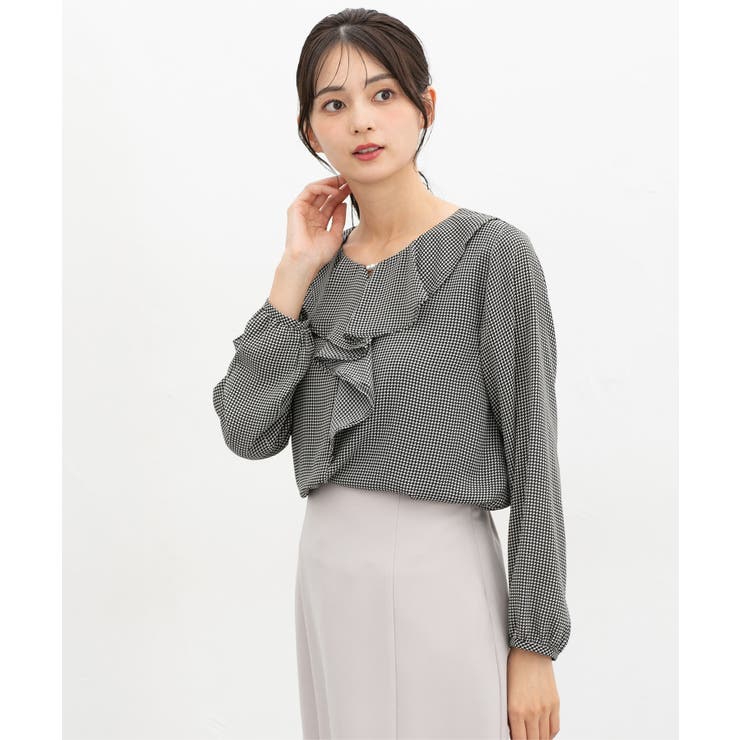 トップス ブラウス 長袖 | Honeys | 詳細画像9 