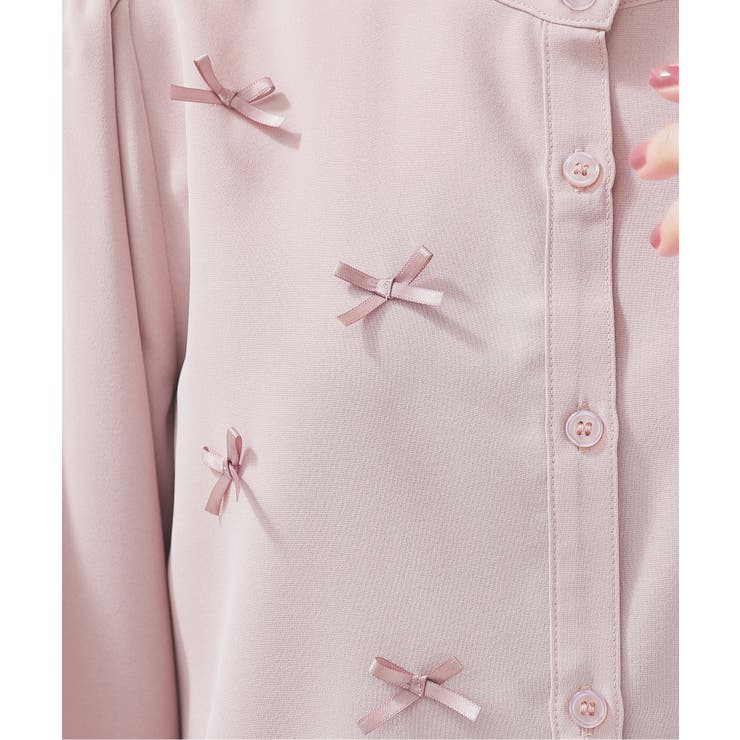 トップス ブラウス 長袖 | Honeys | 詳細画像11 