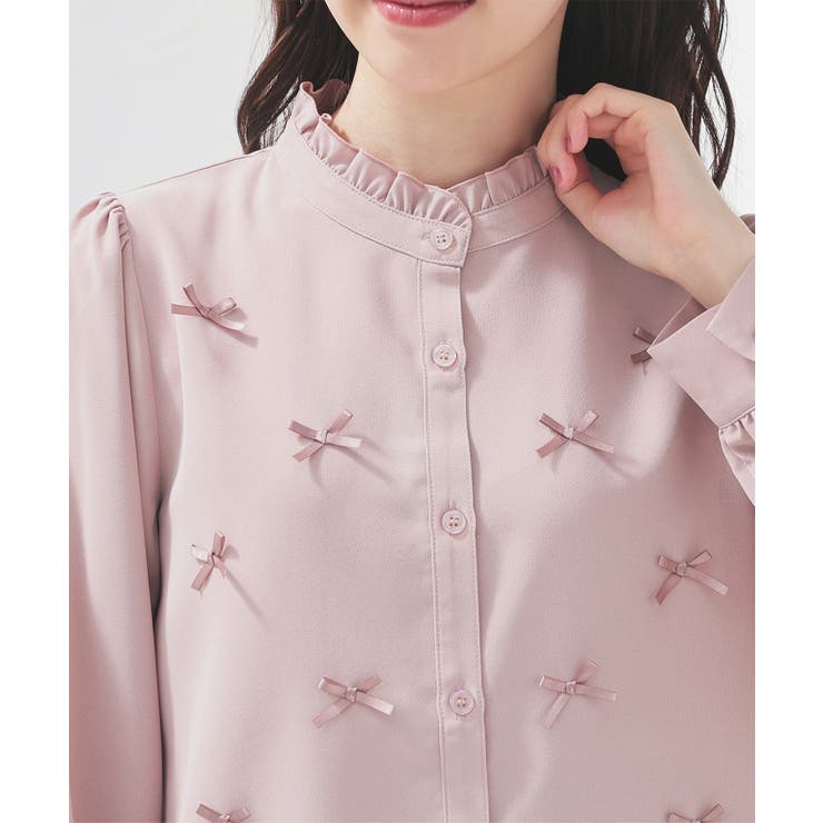 トップス ブラウス 長袖[品番：HNSW0011395]｜Honeys（ハニーズ）の