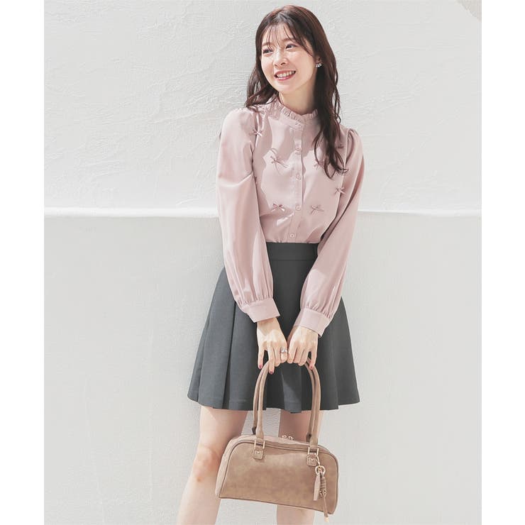 トップス ブラウス 長袖 | Honeys | 詳細画像4 