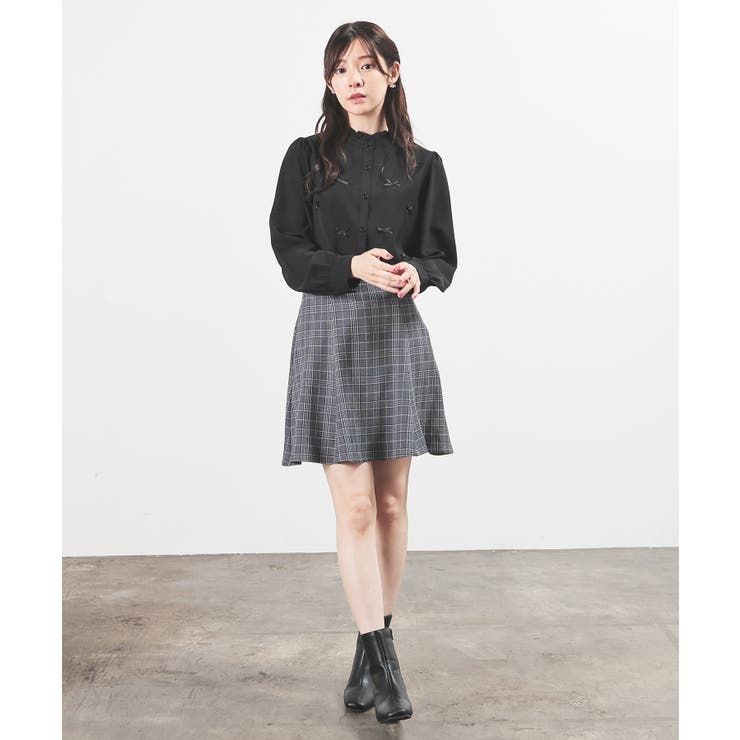 トップス ブラウス 長袖 | Honeys | 詳細画像8 