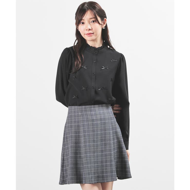 トップス ブラウス 長袖 | Honeys | 詳細画像9 