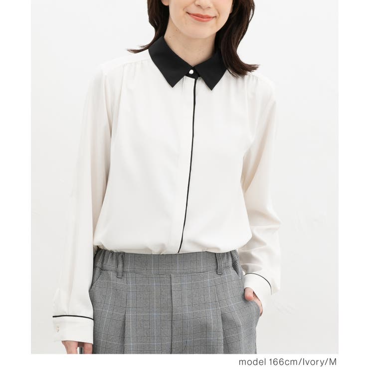 トップス ブラウス 長袖 | Honeys | 詳細画像3 