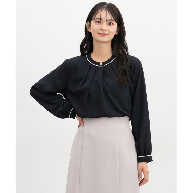 トップス ブラウス 長袖 | Honeys | 詳細画像12 