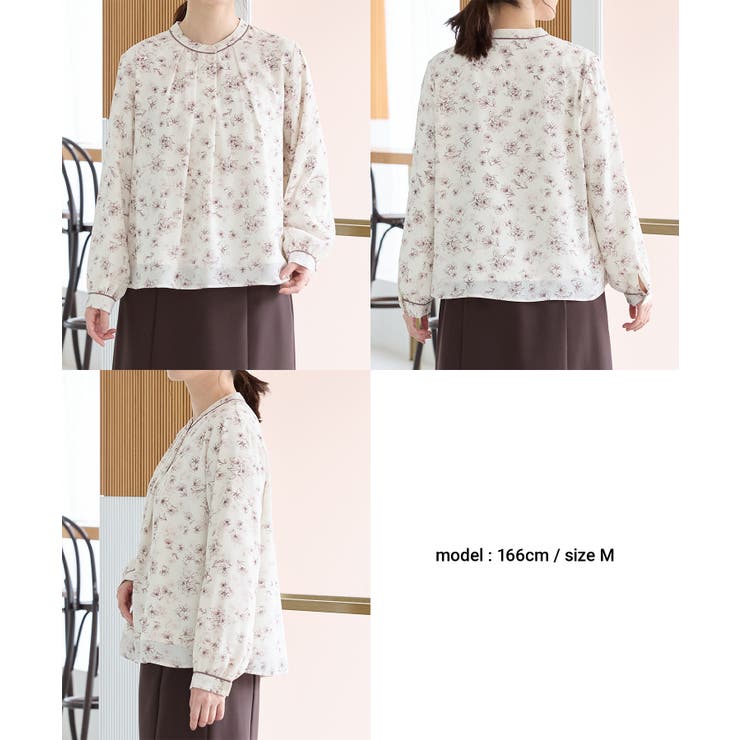 トップス ブラウス 長袖 | Honeys | 詳細画像15 