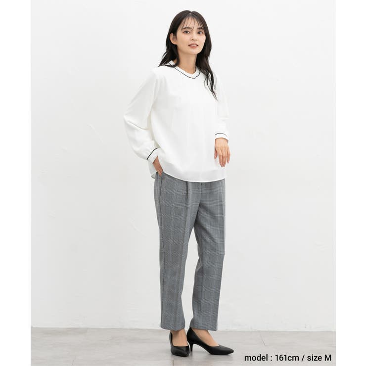 トップス ブラウス 長袖 | Honeys | 詳細画像9 