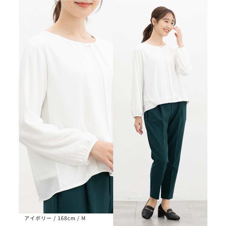 トップス ブラウス 長袖 | Honeys | 詳細画像9 